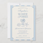 Seaside Soiree Bachelorette Weekend Itinerary and Kaart (Voorkant)