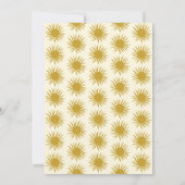 Seaside Soiree Modern Schattige CUSTOM verjaardags Kaart (Achterkant)