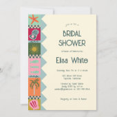 Seaside Soiree Vrijgezellenfeest Modern Schattige  Kaart (Voorkant)