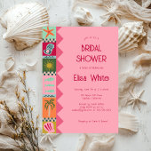 Seaside Soiree Vrijgezellenfeest Modern Schattige  Kaart