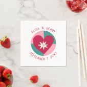 Seaside Soiree WEDDING Engagement Modern CUSTOM Servet (Insitu)