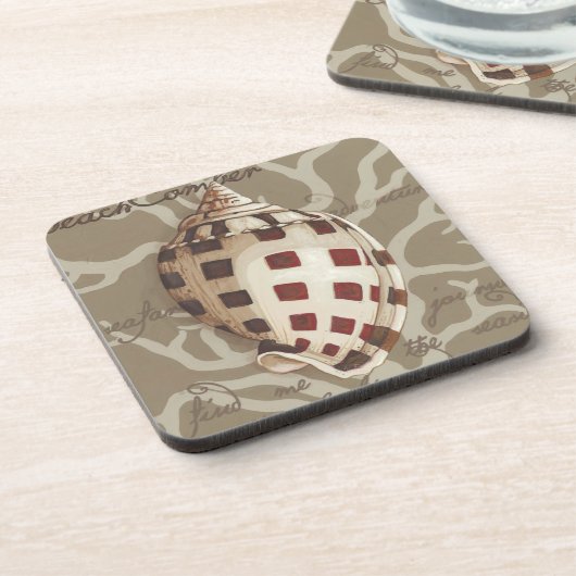 Seaside Sonnet I Bier Onderzetter (Linkerzijde)