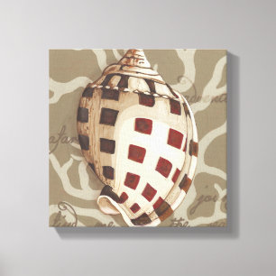 Seaside Sonnet I Canvas Afdruk