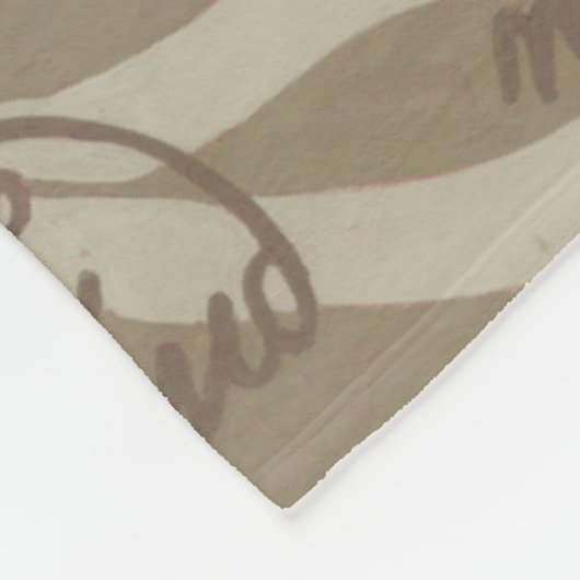 Seaside Sonnet I Fleece Deken (Hoek)