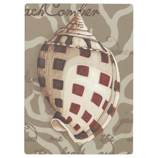 Seaside Sonnet I Klembord (Achterkant)