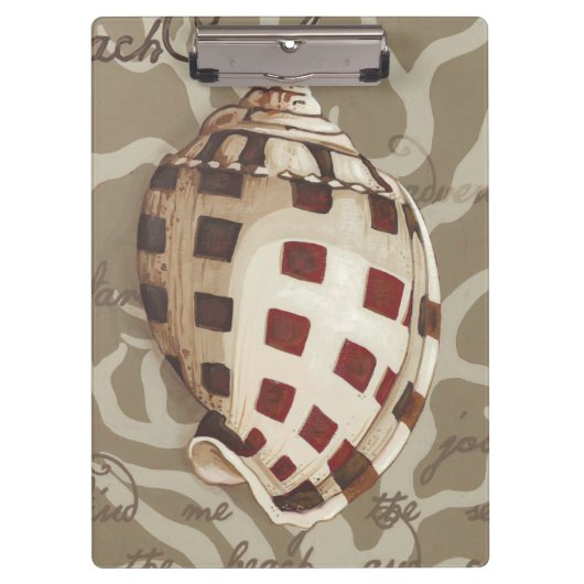 Seaside Sonnet I Klembord (Voorkant)