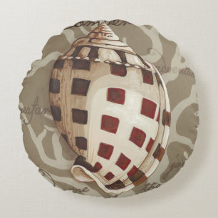 Seaside Sonnet I Rond Kussen