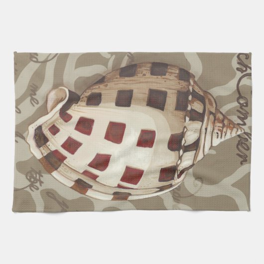 Seaside Sonnet I Theedoek (Horizontaal)