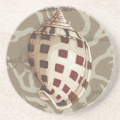 Seaside Sonnet I Zandsteen Onderzetter (Voorkant)