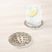 Seaside Sonnet I Zandsteen Onderzetter (Zijkant)