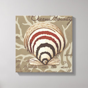 Seaside Sonnet II Canvas Afdruk