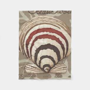 Seaside Sonnet II Fleece Deken