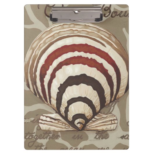 Seaside Sonnet II Klembord (Voorkant)