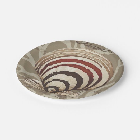 Seaside Sonnet II Papieren Bordje (Gekanteld)