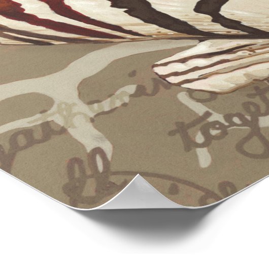 Seaside Sonnet II Poster (Hoek)