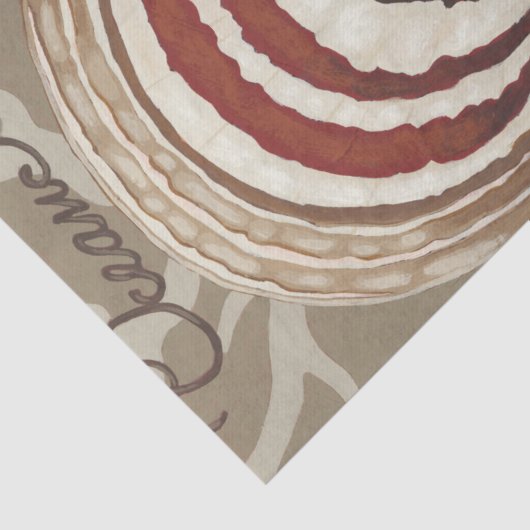 Seaside Sonnet II Tissuepapier (Detail)