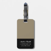 Seaside Sonnet III Bagagelabel (Achterkant verticaal)