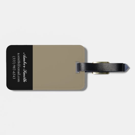 Seaside Sonnet III Bagagelabel