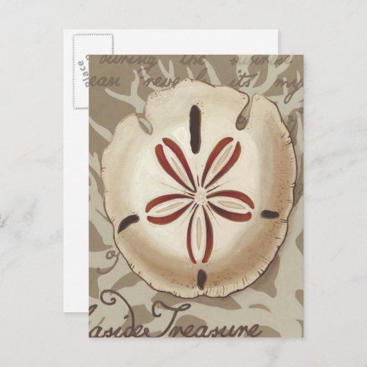 Seaside Sonnet III Briefkaart (Voorkant / Achterkant)