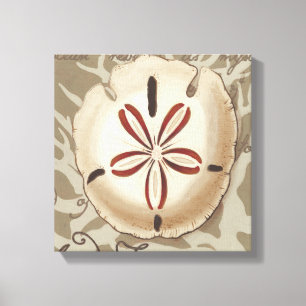 Seaside Sonnet III Canvas Afdruk