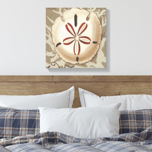 Seaside Sonnet III Canvas Afdruk (Insitu (Slaapkamer))