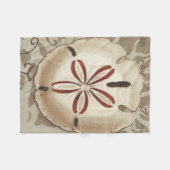 Seaside Sonnet III Fleece Deken (Voorkant (Horizontaal))