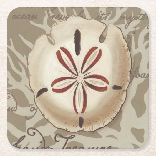 Seaside Sonnet III Kartonnen Onderzetters (Voorkant)