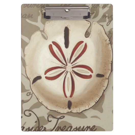 Seaside Sonnet III Klembord (Voorkant)