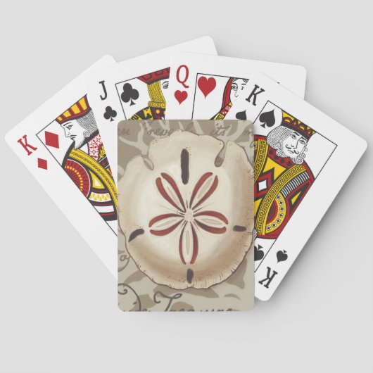 Seaside Sonnet III Pokerkaarten (Achterkant)