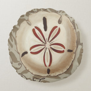 Seaside Sonnet III Rond Kussen