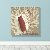 Seaside Sonnet IV Canvas Afdruk (Insitu (Houten vloer))