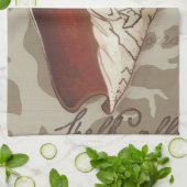 Seaside Sonnet IV Theedoek (Gevouwen)