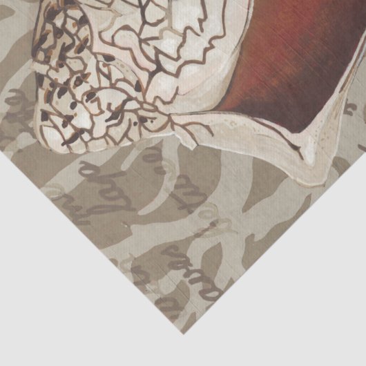 Seaside Sonnet IV Tissuepapier (Detail)