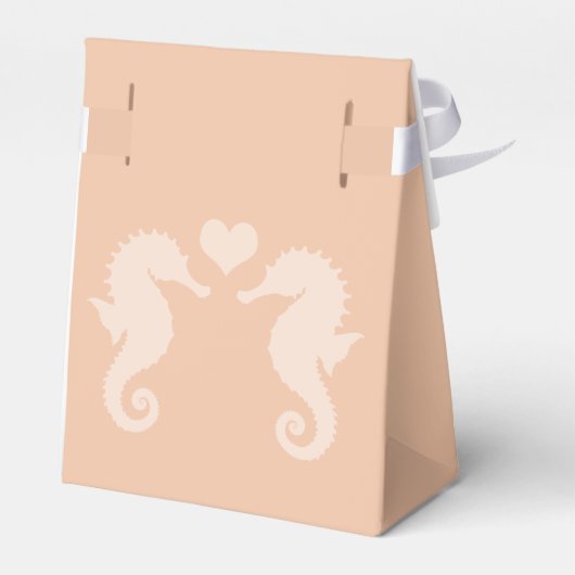 Seaside Sparkle en Sunset Dreams Trouwen Bedankdoosjes (Achterkant)