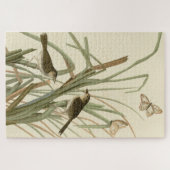 Seaside Sparrow (Finch) Audubon's Birds of America Legpuzzel (Horizontaal)