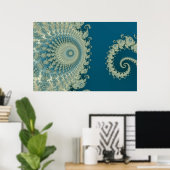 Seaside Spirole Poster (Thuiskantoor)