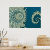 Seaside Spirole Poster (Keuken)