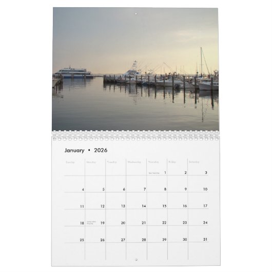 Seaside Splendor Kalender (Jan 2026)