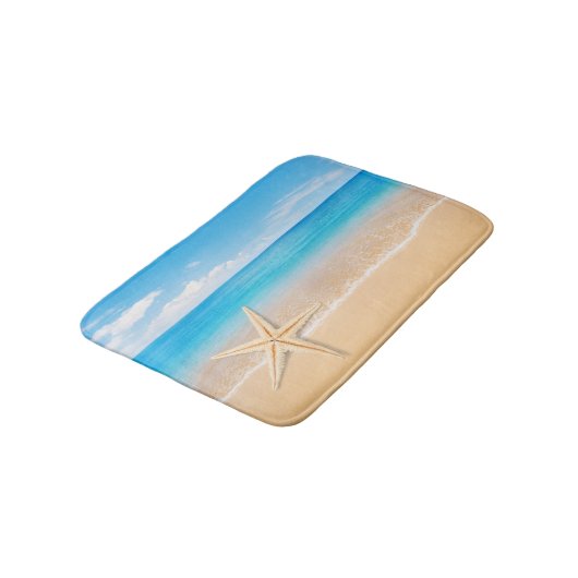 Seaside Starfish Small Bath Mat (Gekanteld)