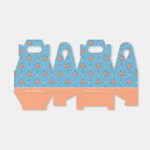 Seaside Stars en Muzieknoten Happy Birthday Bedankdoosjes (Uitgevouwen)