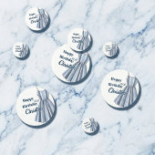 Seaside Stripes Celebration Birthday Confetti