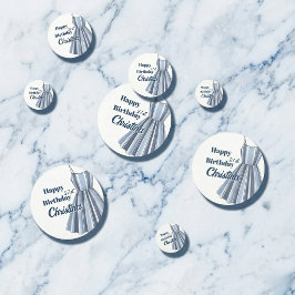 Seaside Stripes Celebration Birthday Confetti