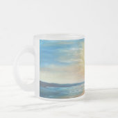 Seaside Sunrise Ocean Sunset Radiant Seascape Pain Matglas Koffiemok (Links)