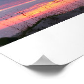 Seaside Sunset Poster (Hoek)