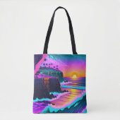 Seaside Sunset Tote Bag (Voorkant)