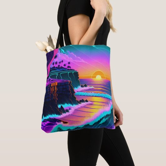 Seaside Sunset Tote Bag (Dichtbij)