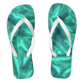 "Seaside Symphony: High Tide Design" Teenslippers (Voetbed)