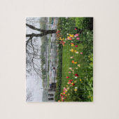 Seaside Tulips Cape Porpoise, Maine 110 pc puzzle Legpuzzel (Verticaal)