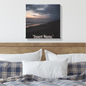 Seaside Twilight Canvas Afdruk (Insitu (Slaapkamer))