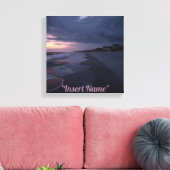 Seaside Twilight Canvas Afdruk (Insitu (Woonkamer))